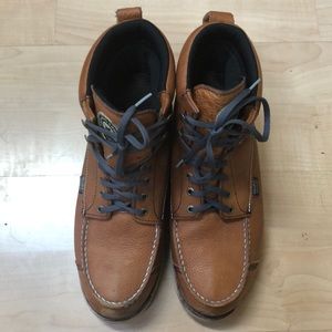 Men’s 11 waterproof Red Wing leather boots